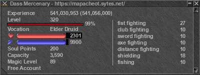 Signature for player Dass Mercenary