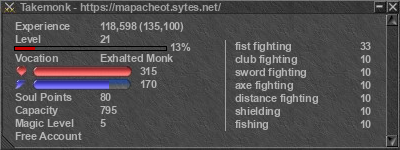 Signature for player Takemonk